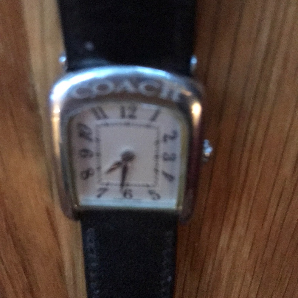 Women’s Black Coach Watch - Picture 8 of 9